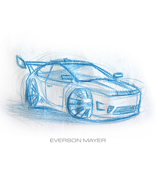 Desenho de carro